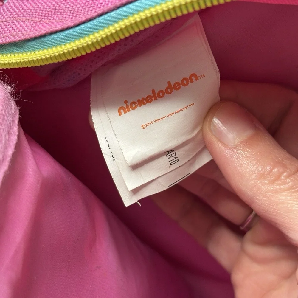 VTG 2010 Dora the Explorer Flowers Girls Backpack‎ Toddler Retro Nickelodeon SEE
